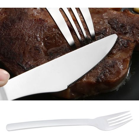Fourchette à Steak en Acier Inoxydable 304 pour Maison Restaurant Hôtel
