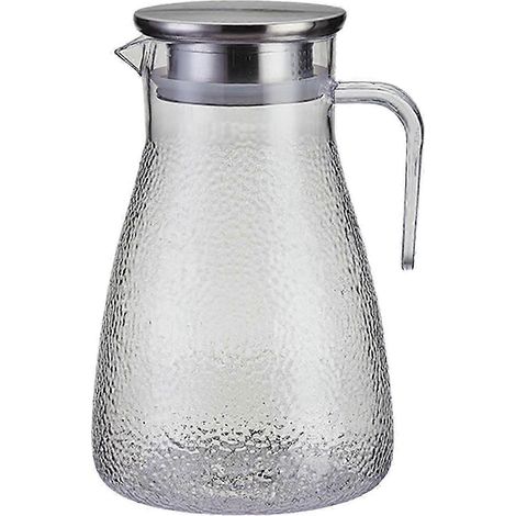 Wasserkrug, große Teekanne, Kaltwasserflasche für Säfte, Zitronenwassergetränke (1/5)
