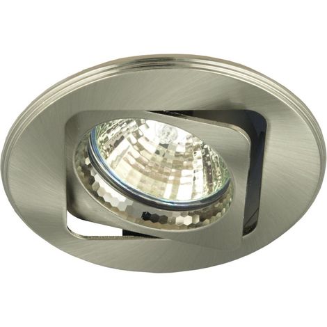 Spot encastré rond satiné orientable MR16 12V Candellux