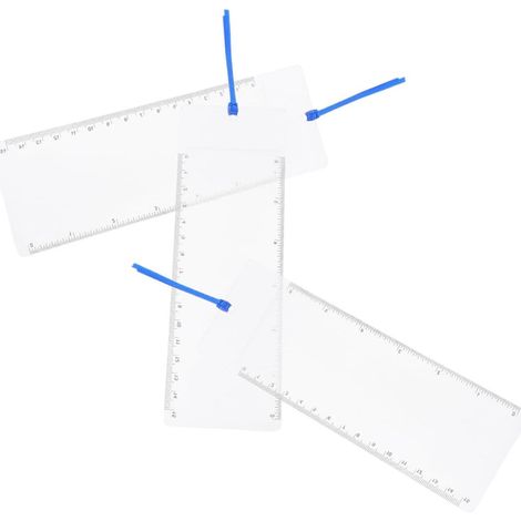 Lesezeichen Flachlupe mit Linear und Fresnel