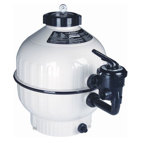 Astralpool – Filtre à sable pour piscine jusqu'à 112 m3 – Débit 14 m3/h – Cuve en résine thermoplastique – Entretien facile avec vanne multivoies