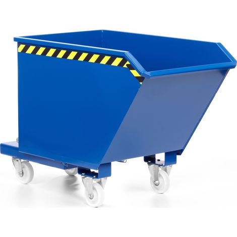 R+R Industrietechnik Universalkipper Typ RUK-30 680x1400x580mm 300dm³ RAL 5010 Enzianblau