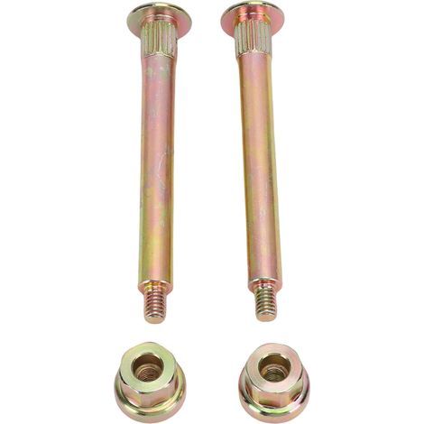 Kit de bagues de charnière de porte avant, 2 jeux de bagues de charnière en acier galvanisé 38447 de remplacement pour Wrangler 1994 – 2006 (1/5)