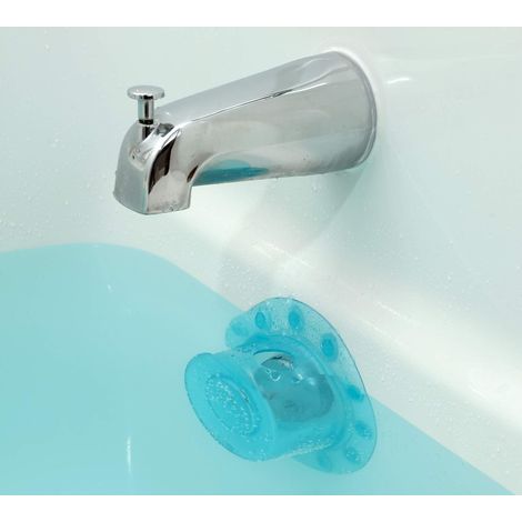 1 STUK Bodemloos Bad - Overloop Afvoerdeksel voor Bad -Badkuip accessoires- Spa & Badaccessoires - Waterstop - Badkuip waterniveau verhogen anti-overloop waterstop dop (1/5)