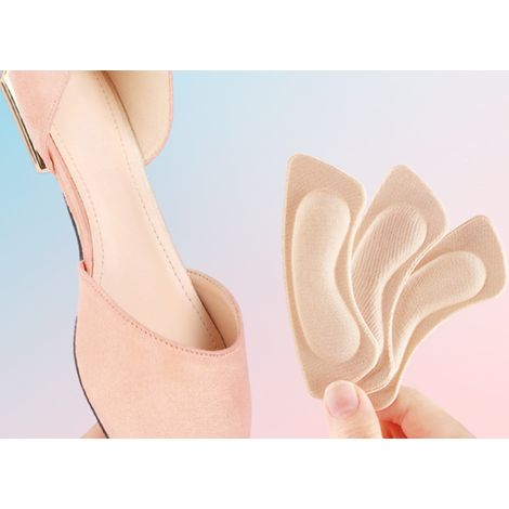 Coussinets de talon Actfun pour chaussures larges, embouts auto-adhésifs pour talons empêchant le glissement, améliorant le maintien et le confort de la chaussure (6 paires) (1/5)
