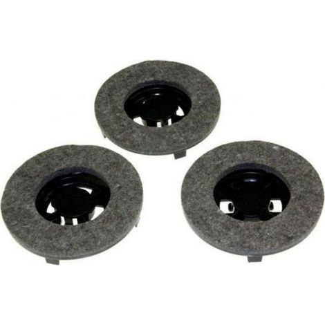 Disque Feutre - Pour Cireuse - Compatible Chambord Z5 LC500C Simac FL8500 Electrolux ZP14 ZP16 Delonghi LC108D LC205SD Vetrella Flash205 - Lot de 3