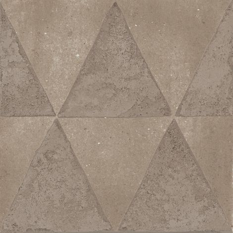Carrelage Imitation Carreaux De Ciment 20x20 ART CRAFT Argilla Triangoli (0,96m²) - Les Carreaux de Jean