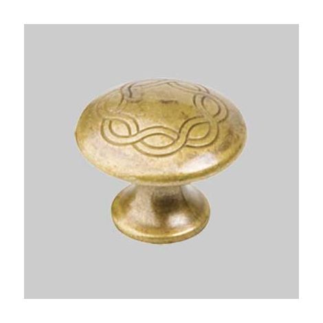 Pomolo per mobili 24081 25 mm - oro di valenza