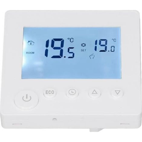1 Thermostat, écran LCD, tension 95-240 V, capteur NTC, contrôle clé, pour électroménager (1/4)