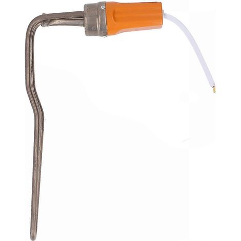 Élément chauffant pour chauffe-eau solaire, 220 V 1500 W, montage inférieur, avec fonction anti-calcaire. (1/4)
