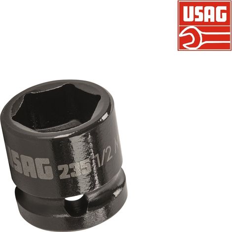 USAG 235 MB 1/2" CHIAVE BUSSOLA RIBASSATA A MACCHINA BUSSOLOTTO RINFORZATO ESAG. - 19 - ATTACCO 1/2 (1/4)