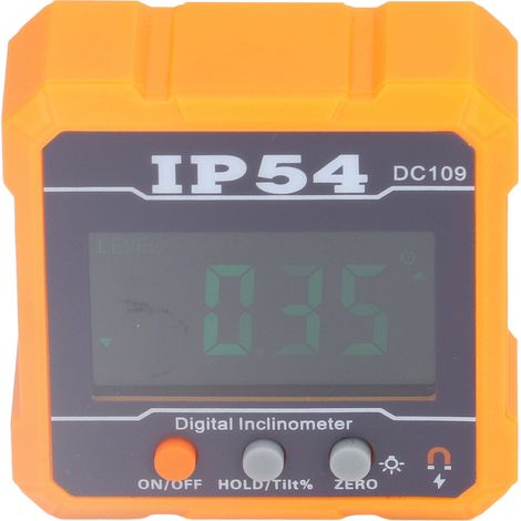Digitaler Neigungsmesser mit automatischer Abschaltfunktion, magnetischer Wasserwaage und Winkelmesswerkzeug (1/5)