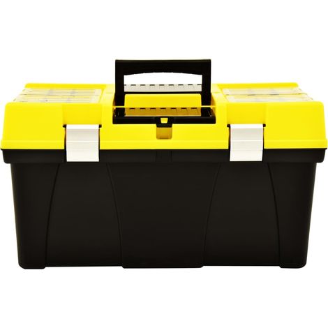 Boîte à outils Plastique 595x337x316 mm Jaune CFW80629 (1/5)