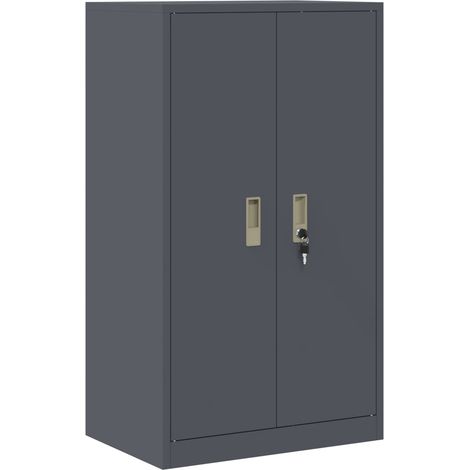 Maison Exclusive - Armadio Antracite 60 x 40 x 105 cm Acciaio (1/5)