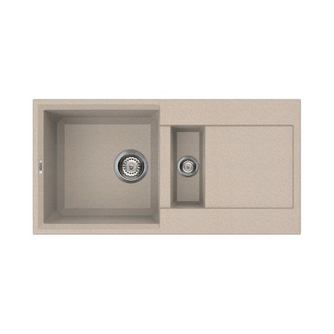 Lavello Elleci da incasso Easy 425 Granitek 51 Avena LGY42551