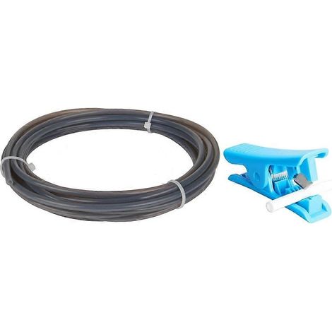 Pour l'imprimante 3D Bambu Lab P1P AMS A1 Mini : tube PTFE, tuyau d'alimentation de 4 mètres de long avec coupe-tube bleu. (1/5)