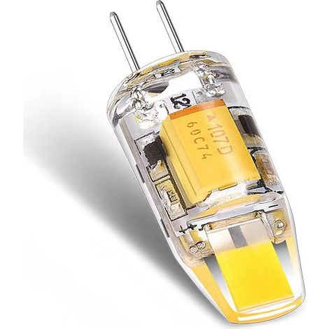 Ampoule LED G4 COB Dimmable 6W, AC/DC 12V Blanc Froid, Remplacement Halogène Saphir (1/5)