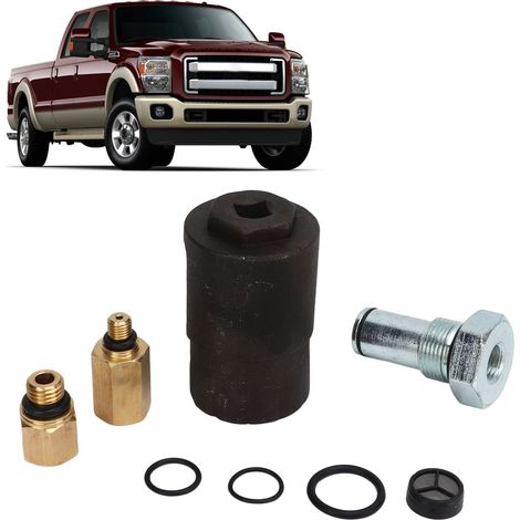 Outil de test d'air pour la pompe à huile haute pression de la vanne IPR du moteur Ford 6.0L (1/5)