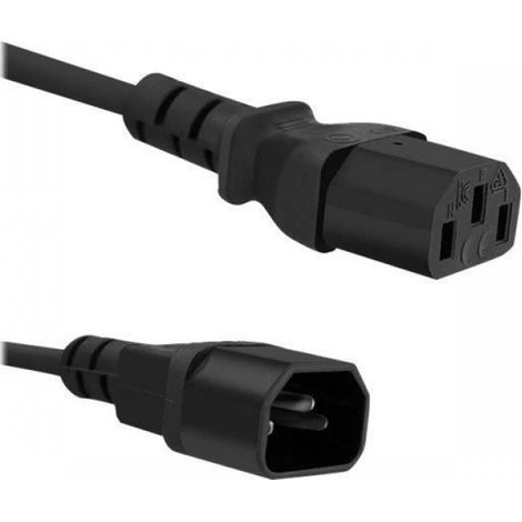 Câble D'alimentation - IEC 60320 C13 À C14 - 250 V CA - 10 A - 1,8 M