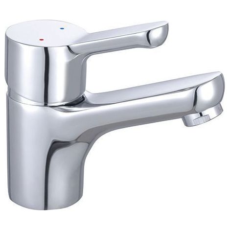 Edouard Rousseau – Mitigeur Lavabo MALOO – Chromé – Aérateur Réducteur de Débit – Avec Vidage à Tirette (1/2)