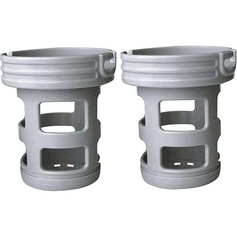 Filtre Spa Lite pour mspa,Filtre pour mspa Lite, pour MSPA Whirlpoal Filter-Bateaux et Spa Chauds - Modèle à partir de 2020 (2 pièces Porte-Filtre)