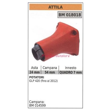 Gruppo frizione ATTILA potatore GLP 420 018018