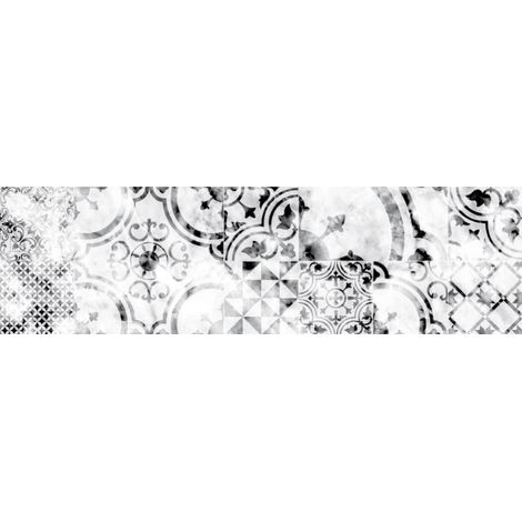 Crédence adhésive aluminium effet marbre – Dimensions 90 x 20 cm – Épaisseur 3 mm – Adhésion immédiate sur surfaces lisses – CPM
