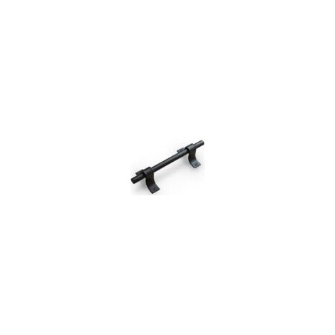 Manijas resistentes para puertas de granero, manijas de hierro forjado negro, pasamanos, barandillas, accesorios de herrajes adecuados para puertas corredizas de granero, puertas de garaje, a - Crezuo