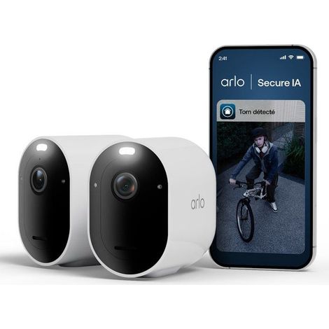 Cámara de vigilancia - Arlo - Pro 6 2K+ Kit de 2 cámaras