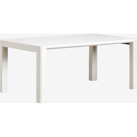 SKLUM Rechteckiger Arnadine-Esstisch Gardenia Weiß 180 x 100 cm                                 