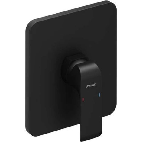 Ravak Flat - Unterputz-Duscharmatur, schwarz matt X070180 (1/5)