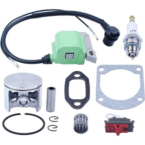 Kit de joints pour bobine d'allumage à piston 52 mm Compatible avec moteur de tronçonneuse Husqvarna 268 272 XP 272XP (1/5)