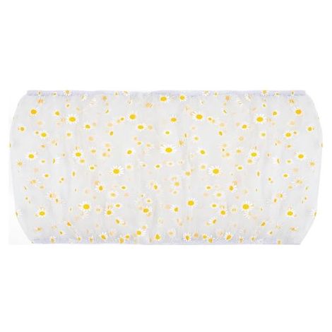 Filet pour cage à oiseaux - 40 x 150-220 cm - Blanc - Polyester - Housse anti-poussière - Accessoires pour cage à oiseaux - Protection anti-éclaboussures (1/5)