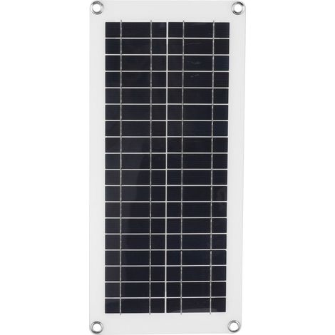 100-Ampere-Solarpanel-Set mit zwei 40-Watt-USB-Anschlüssen (weiblich), IP65 wasserdicht, 5-in-1-monokristallines Silizium-Solarpanel für Camping (1/5)
