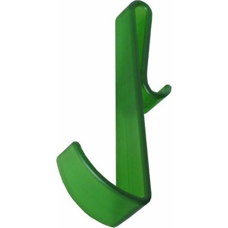 Pika' 1 appendino per box doccia cobra satinato verde 15,5 centimetri accessorio bagno