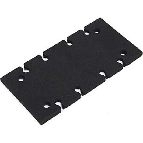 Placa base para lijadora Makita BO3700 BO3710 BO3711 - Pieza de repuesto --Crezuo