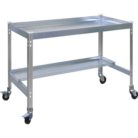 Simonrack Tavolo da coltivazione robusto galvanizzato grigio 840x1200x700 mm