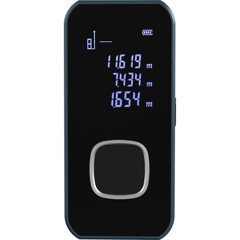 Lepmerk Mini Télémètre Laser Numérique 196 pi/60 m avec écran LCD rétroéclairé et capteur d'angle électronique : mesure de surface, de volume et de circonférence. (1/5)