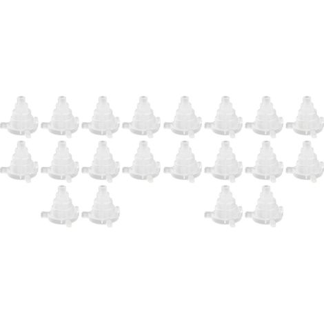 20 Adapter für SPE-Festphasenextraktionssäulen, für 1/3/6/12 ml Kartuschen - Anschlüsse (1/5)