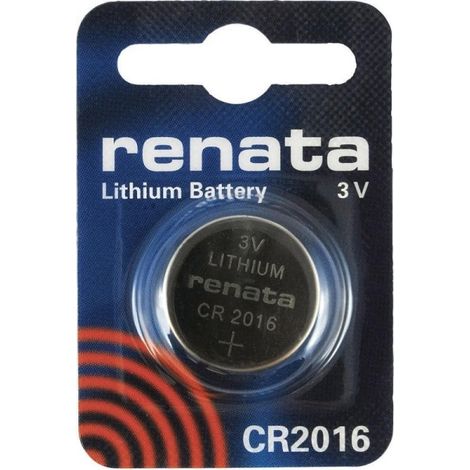 Pile CR2016 3V 90 MAh Li/Mn02