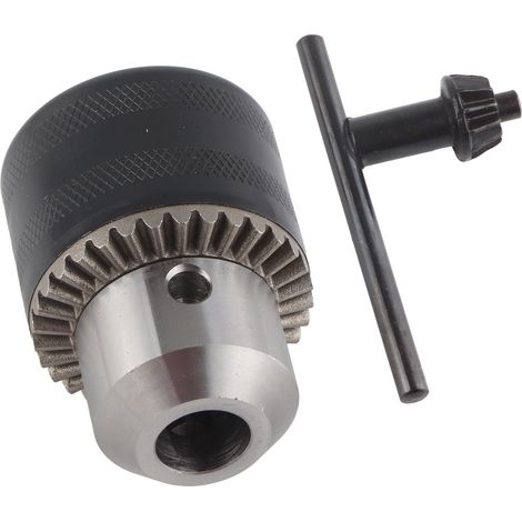 1,5–13 mm Bohrfutter, 1/2-20UNF-Aufnahme, Schlagschrauberadapter mit Schraubenschlüssel, Schnellkupplung (1/5)