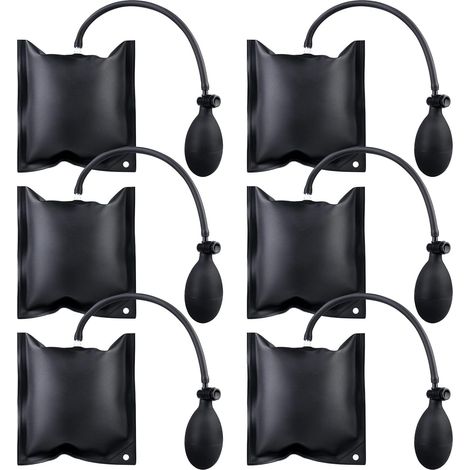 6 Pcs noir 150x163 cm Coussin De Levage, Coussin Levage, Coussin Gonflable Bricolage, Coussin De Montage Coussin D'air, Coussin D'air Gonflable, Coussin D'air Levage Coussin (1/5)
