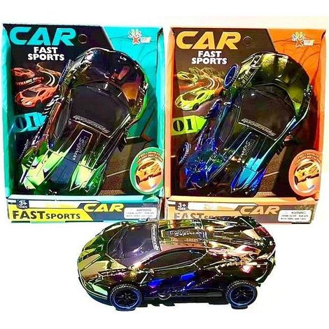 Coche deportivo con recubrimiento UV MIX