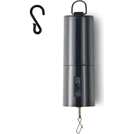 Ecleanfy - Moteur de boule disco à vent, girouette rotative d'extérieur avec batterie, miroir à suspendre au plafond (1/5)