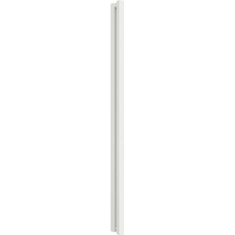 RADOX Radiateur à eau chaude mural - Kolona SP 35 blanc - 1500 x 105 mm - 2 tubes - 214 W - Fixations incluses