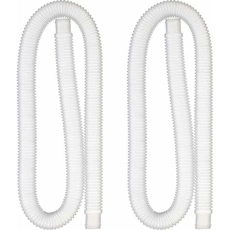 Piscine Tuyau, Piscine Tuyau de remplacement, piscine tuyau 1.25inch Diamètre piscine remplacement tuyau Compatiable avec INTEX pompe 2pcs (1/5)