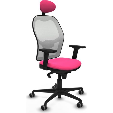 Silla de oficina piqueras y crespo Jorquera blanco espuma alta densidad (1/5)