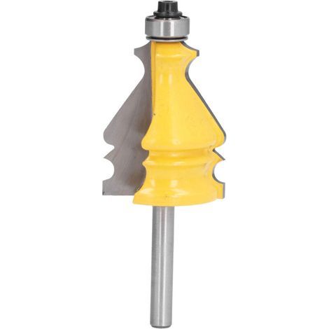 Fraise de défonceuse 1/4 pouce pour moulures de cadres photo, outil de fraisage CNC pour bois