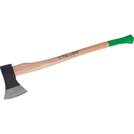 Freund Victoria Axt 66916 Holzaxt 1.600 g mit lackiertem FSC-Kuhfußstiel 80 cm