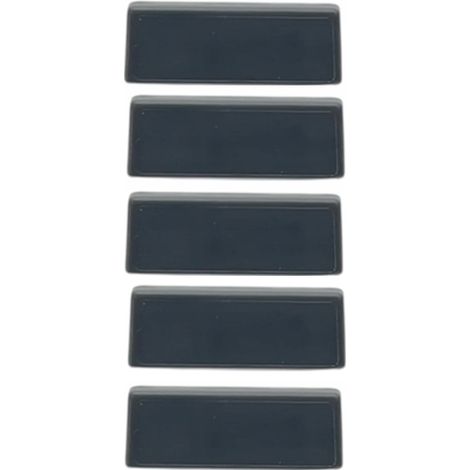 Ensemble de 5 cache-trous d'évacuation d'eau pour fenêtres, couleur anthracite (1/4)